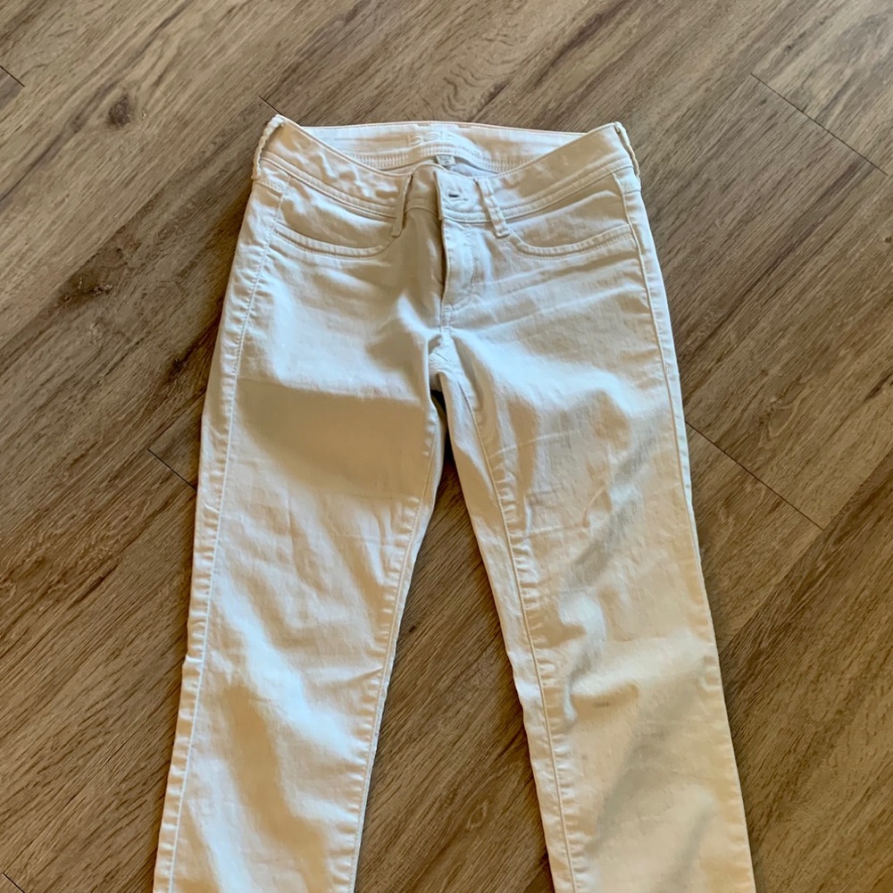 Bebe white pant